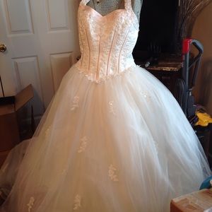 A beautiful wedding dress
